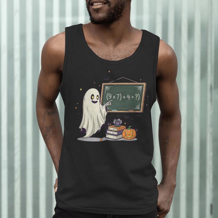 67 Teacher Halloween Ghost Six Seven Meme Math Joke Men Tank Top, novelty gifts, funny gifts 67 Teacher Halloween Ghost Six Seven Meme Math Joke Men Tank Top, novelty gifts, funny gifts
