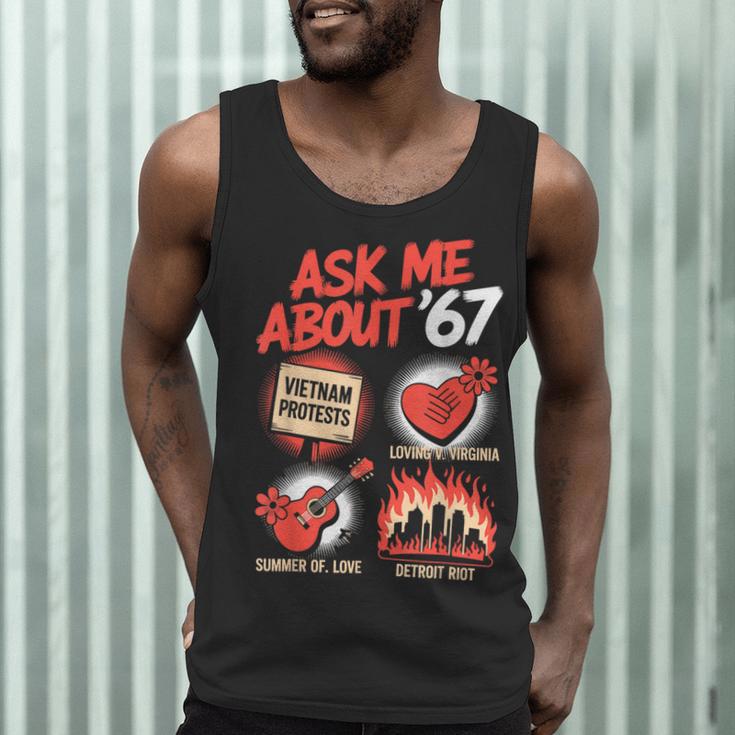 67 History Teacher Teacher 6 7 Overuse '67 Men Tank Top, novelty gifts, funny gifts