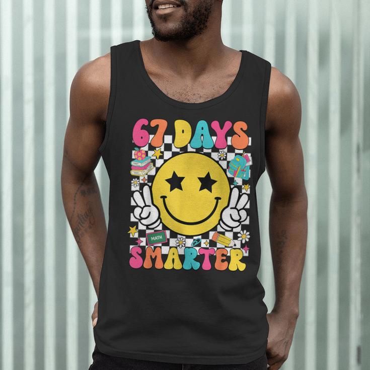 67th Day Of School Shirt 67 Days Smarter Teacher Boy Girls Men Tank Top, novelty gifts, funny gifts 67th Day Of School Shirt 67 Days Smarter Teacher Boy Girls Men Tank Top, novelty gifts, funny gifts