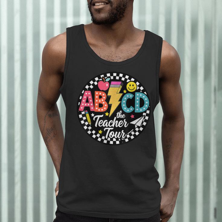 ABCD The Teacher Tour Back To School First Day Of School Men Tank Top, novelty gifts, funny gifts ABCD The Teacher Tour Back To School First Day Of School Men Tank Top, novelty gifts, funny gifts