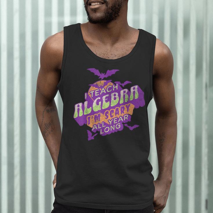 Algebra Teacher Halloween Spooky Ghost Math Mathematics Grad Men Tank Top, novelty gifts, funny gifts Algebra Teacher Halloween Spooky Ghost Math Mathematics Grad Men Tank Top, novelty gifts, funny gifts