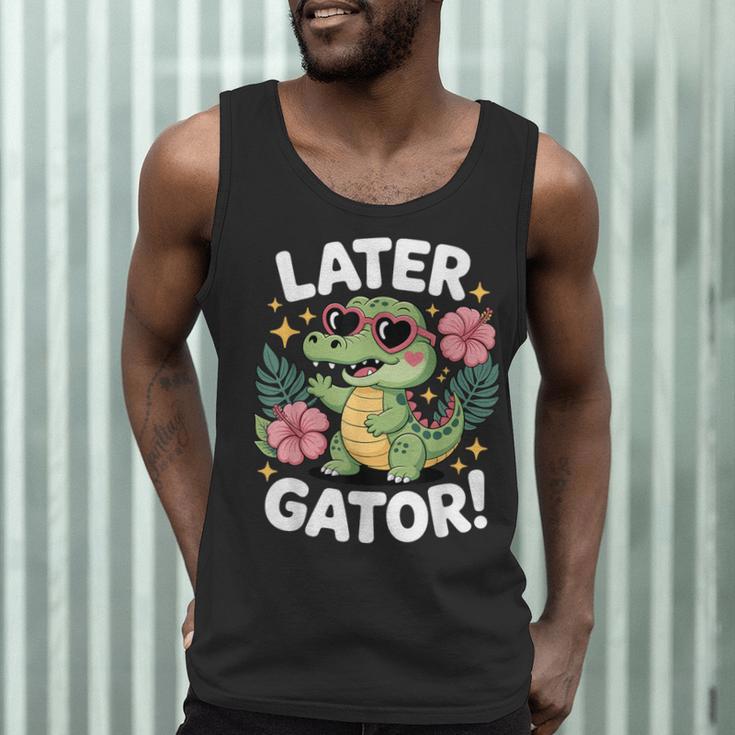 Alligator Later Gator Teacher Summer Last Day Fun Men Tank Top, novelty gifts, funny gifts Alligator Later Gator Teacher Summer Last Day Fun Men Tank Top, novelty gifts, funny gifts