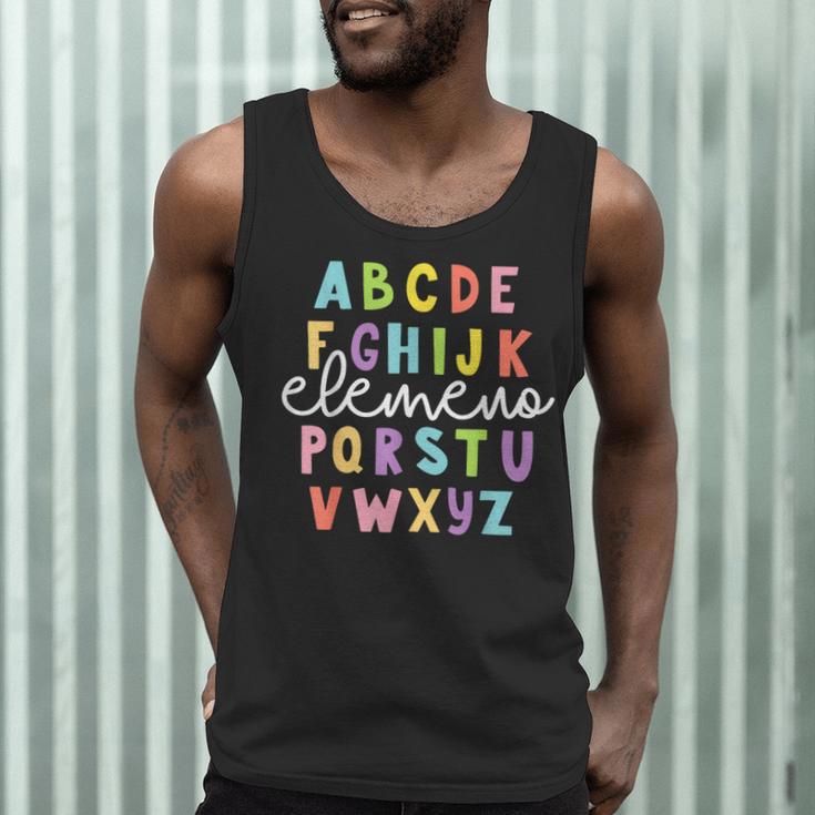 Alphabet ABC Elemeno Teacher Student Back To School Men Tank Top, novelty gifts, funny gifts Alphabet ABC Elemeno Teacher Student Back To School Men Tank Top, novelty gifts, funny gifts