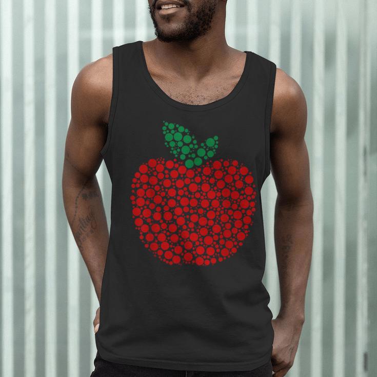 Apple Dot Pattern Art Teacher Appreciation Men Women Humor Men Tank Top, novelty gifts, funny gifts Apple Dot Pattern Art Teacher Appreciation Men Women Humor Men Tank Top, novelty gifts, funny gifts