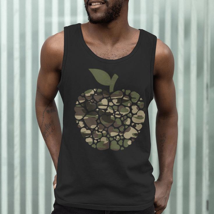 Apple Hearts Teacher Camouflage Clothing School Camo Apple For Men Women Girls Kids Men Tank Top, novelty gifts, funny gifts Apple Hearts Teacher Camouflage Clothing School Camo Apple For Men Women Girls Kids Men Tank Top, novelty gifts, funny gifts