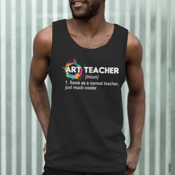 Art Teacher Definition Arts Artist Artistic Graphic For Men Women Girls Kids Men Tank Top, novelty gifts, funny gifts