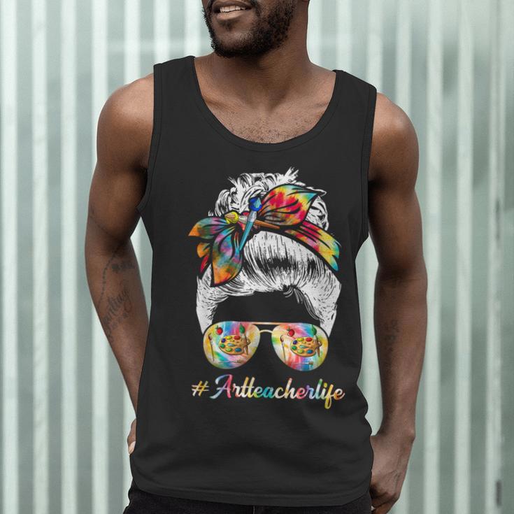 Art Teacher Life Messy Bun Back To School Art Teacher Men Tank Top, novelty gifts, funny gifts Art Teacher Life Messy Bun Back To School Art Teacher Men Tank Top, novelty gifts, funny gifts