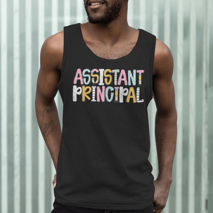 Assistant Principal Back To School Teacher Appreciation Men Tank Top, novelty gifts, funny gifts