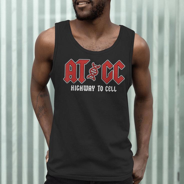 ATGC Teacher Student Biology Men Tank Top, novelty gifts, funny gifts