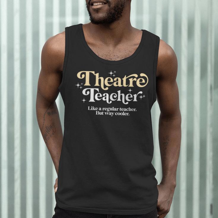 Theatre Teacher Back To School Essential Must Have Men Tank Top, novelty gifts, funny gifts