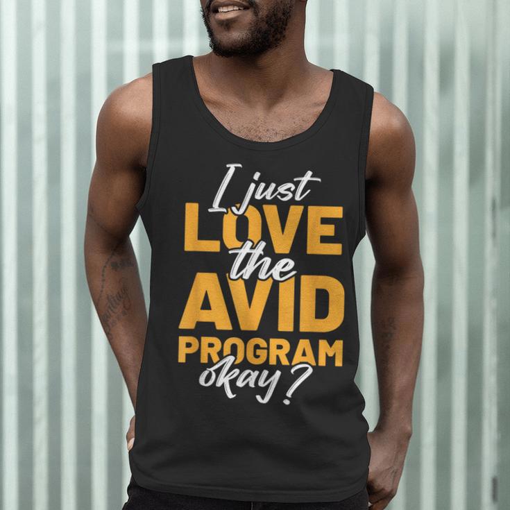 AVID Team Appreciation Essentials AVID Program Teacher Men Tank Top, novelty gifts, funny gifts