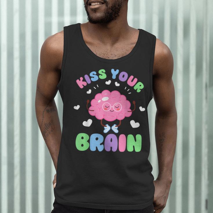 Back To School Kiss Your Brain Cute Teacher Appreciation Men Tank Top, novelty gifts, funny gifts Back To School Kiss Your Brain Cute Teacher Appreciation Men Tank Top, novelty gifts, funny gifts