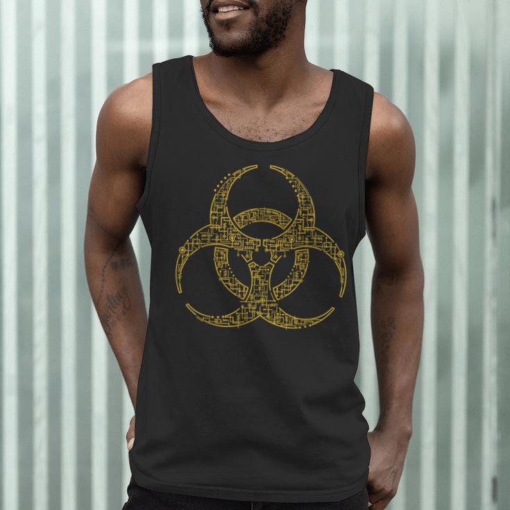 Bioengineering Biology Teacher Toxic Symbol Biohazard For Men Women Girls Kids Men Tank Top, novelty gifts, funny gifts