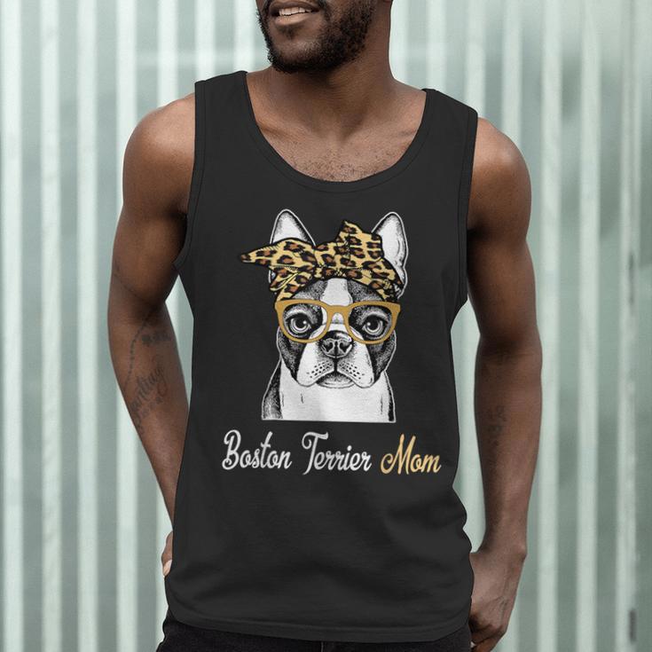 Birthday And Mother's Day -Boston Terrier Mom Men Tank Top, novelty gifts, funny gifts
