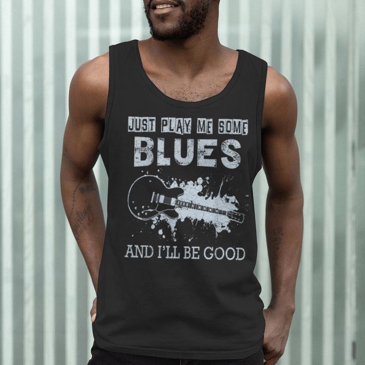Blues Music Band Lover Vintage Guitar Teacher Blues Men Tank Top, novelty gifts, funny gifts Blues Music Band Lover Vintage Guitar Teacher Blues Men Tank Top, novelty gifts, funny gifts