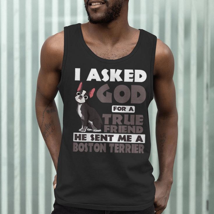 Boston Terrier American Gentleman Non-Sporting Dog Lover Men Tank Top, novelty gifts, funny gifts