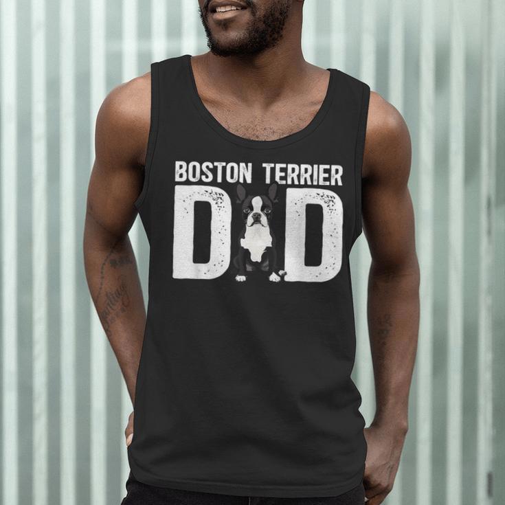 Boston Terrier Dad Of A Bostie Dad Bostie Father Men Tank Top, novelty gifts, funny gifts