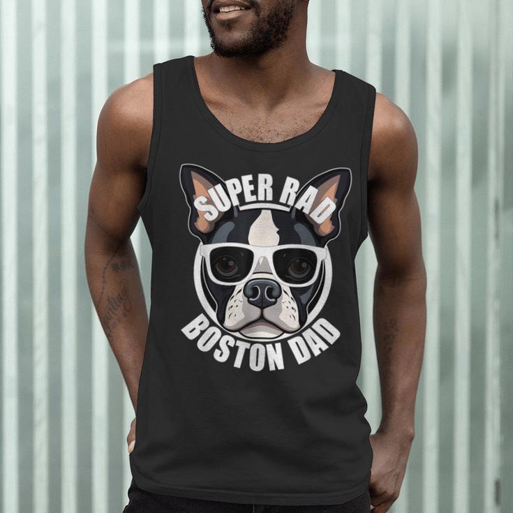 Boston Terrier Dad Father’s Day Dog Dad Men’s Men Tank Top, novelty gifts, funny gifts