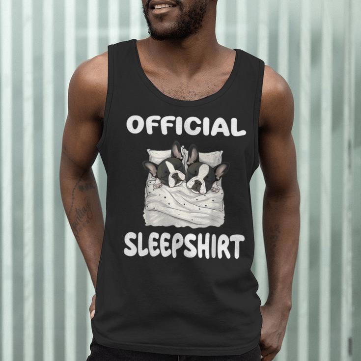 Boston Terrier Dog Official Sleepshirt Pajamas Nightgown For Men Women Girls Kids Men Tank Top, novelty gifts, funny gifts