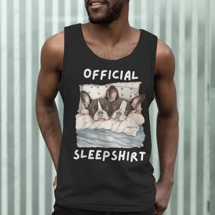 Boston Terrier Dog Official Sleepshirt Pajamas Nightgown Men Women Girls Kids Men Tank Top, novelty gifts, funny gifts