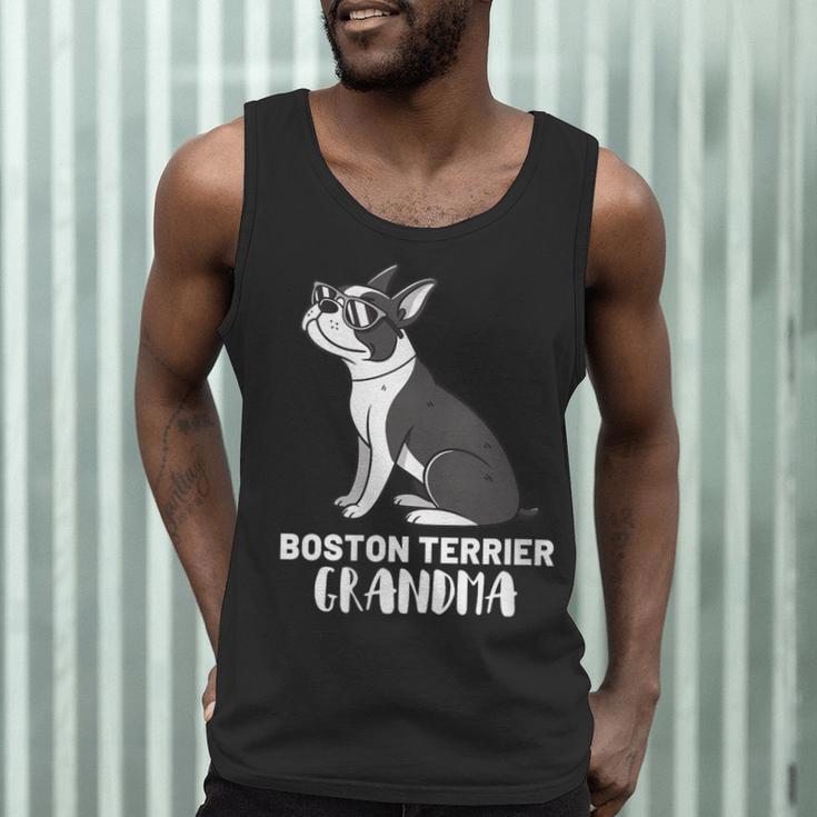 Boston Terrier Dog Owner Grandma Men Tank Top, novelty gifts, funny gifts