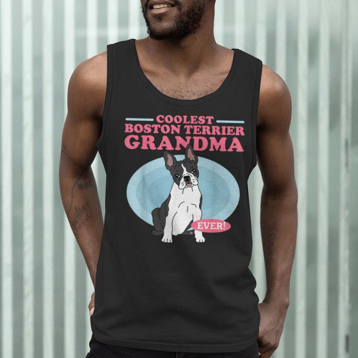 Boston Terrier Grandma Bostie Dog Owner Boston Terrier Men Women Men Tank Top, novelty gifts, funny gifts