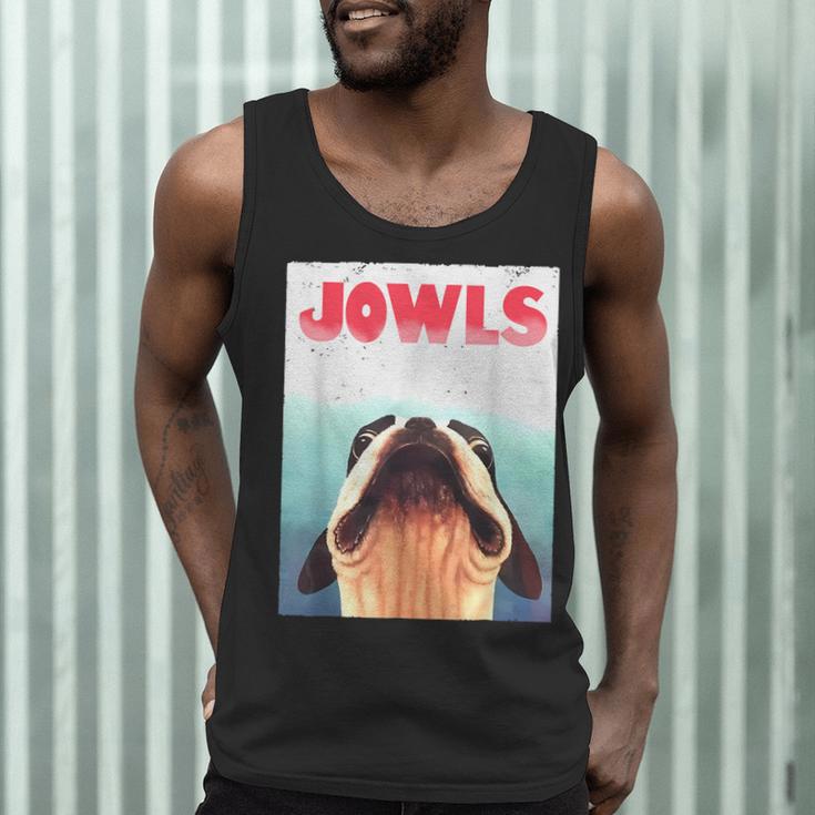 Boston Terriers Jowls Dog Mom Dog Dad Men Tank Top, novelty gifts, funny gifts