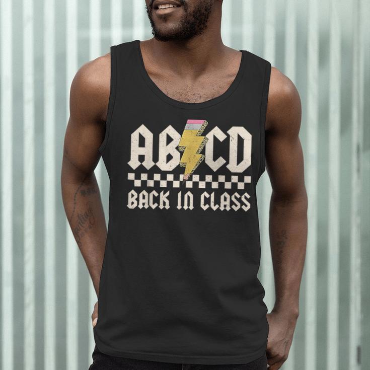 Boys Girls Teachers Rock Back To School ABCD Back In Class Men Tank Top, novelty gifts, funny gifts Boys Girls Teachers Rock Back To School ABCD Back In Class Men Tank Top, novelty gifts, funny gifts
