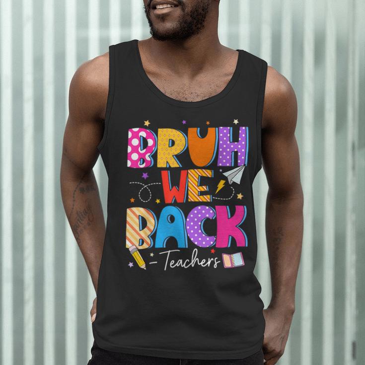 Bruh We Back Teachers First Day Back To School Teachers Men Tank Top, novelty gifts, funny gifts Bruh We Back Teachers First Day Back To School Teachers Men Tank Top, novelty gifts, funny gifts