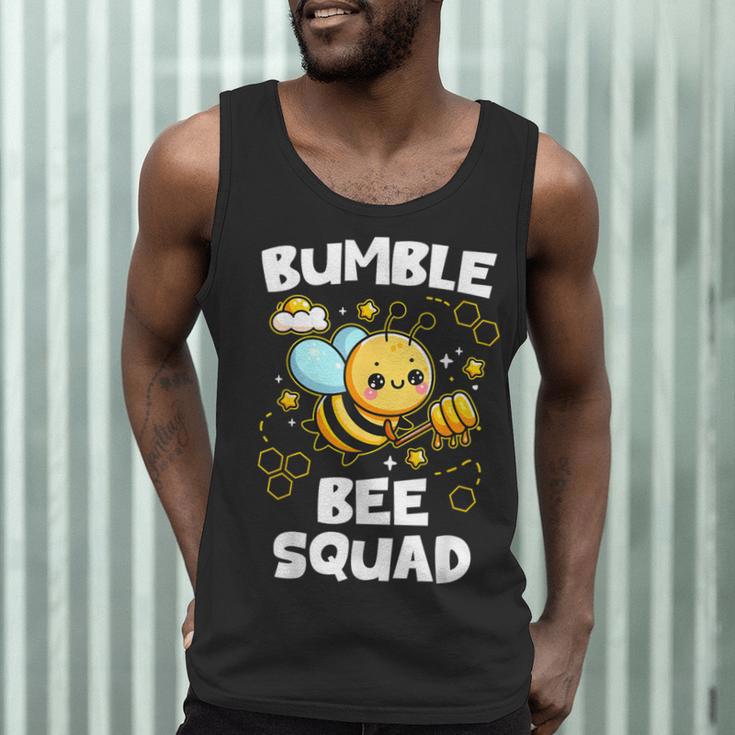 Bumble Bee Squad Honey Bumblebee Teacher Team Group Men Tank Top, novelty gifts, funny gifts