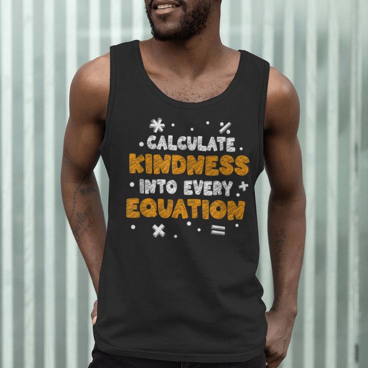 Calculate Kindness Into Every Equation Math Teacher School Men Tank Top, novelty gifts, funny gifts Calculate Kindness Into Every Equation Math Teacher School Men Tank Top, novelty gifts, funny gifts