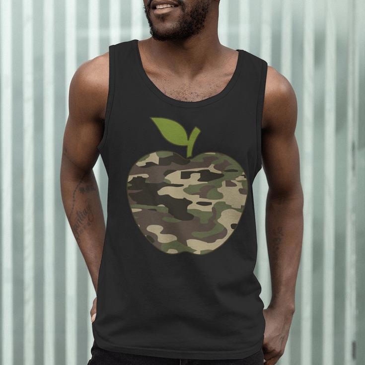 Camo Apple Camouflage Clothing School Student Camo Teacher Men Women Kids Men Tank Top, novelty gifts, funny gifts Camo Apple Camouflage Clothing School Student Camo Teacher Men Women Kids Men Tank Top, novelty gifts, funny gifts