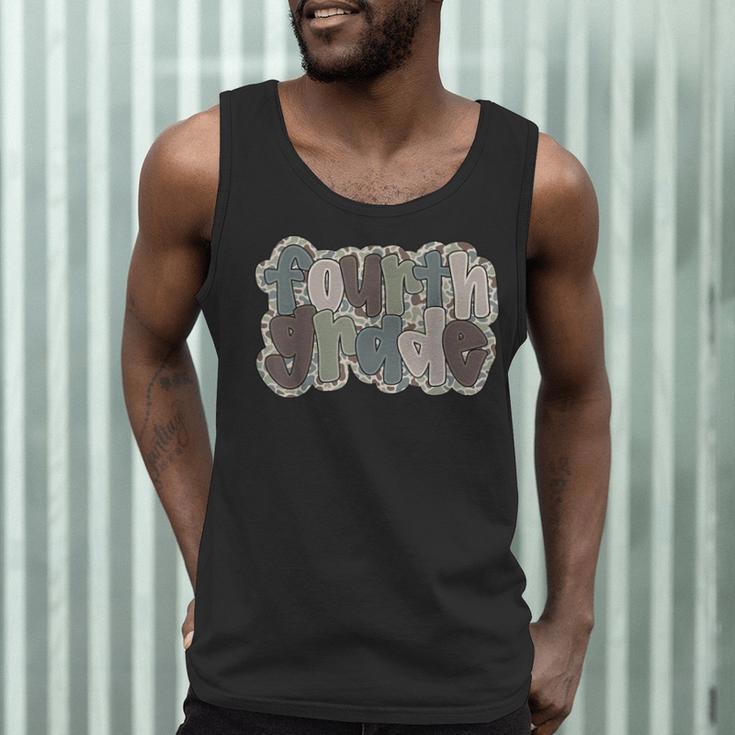 Camo Team 4th Grade Squad Back To School Teacher Kids Boys Men Tank Top, novelty gifts, funny gifts Camo Team 4th Grade Squad Back To School Teacher Kids Boys Men Tank Top, novelty gifts, funny gifts
