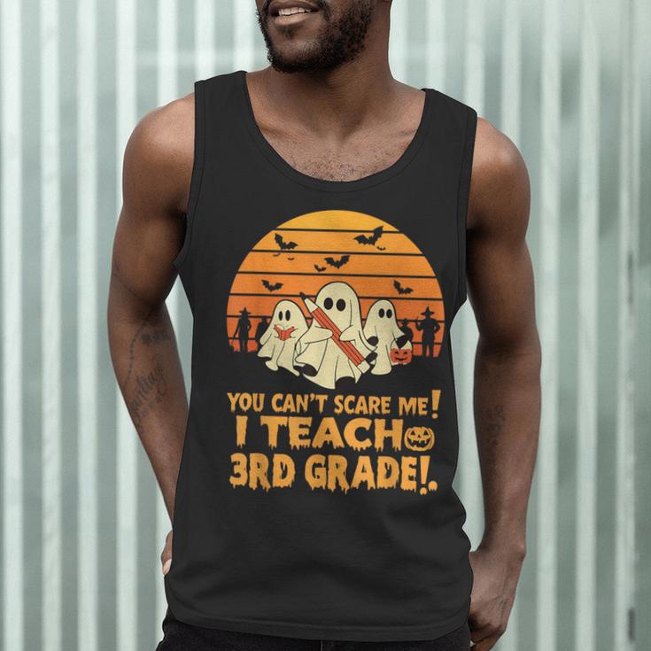 You Can't Scare Me I Teach 3rd Grade Teacher Halloween Men Women Kids Men Tank Top, novelty gifts, funny gifts
