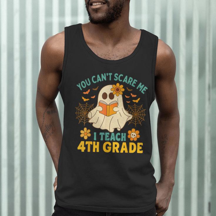 You Can't Scare Me I Teach 4th Grade Halloween Teacher Ghost Men Tank Top, novelty gifts, funny gifts You Can't Scare Me I Teach 4th Grade Halloween Teacher Ghost Men Tank Top, novelty gifts, funny gifts