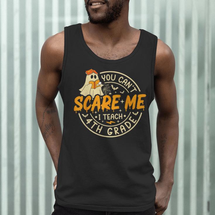 You Can't Scare Me I Teach 4th Grade Teacher Halloween Ghost Men Tank Top, novelty gifts, funny gifts You Can't Scare Me I Teach 4th Grade Teacher Halloween Ghost Men Tank Top, novelty gifts, funny gifts