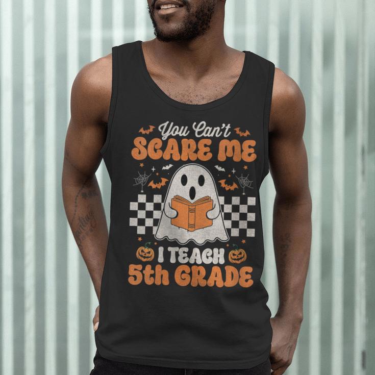 You Can't Scare Me I Teach 5th Grade Retro Teacher Halloween Men Tank Top, novelty gifts, funny gifts You Can't Scare Me I Teach 5th Grade Retro Teacher Halloween Men Tank Top, novelty gifts, funny gifts