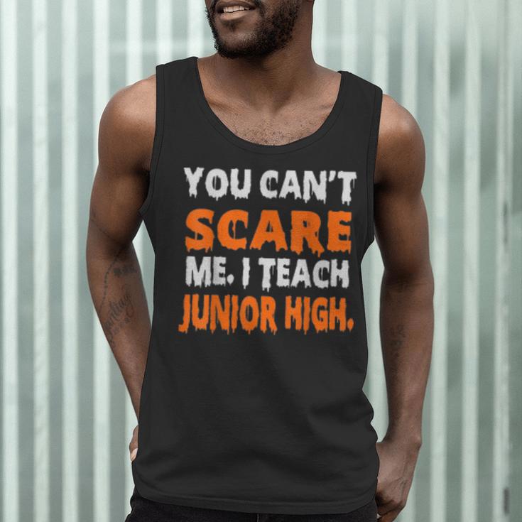 You Can't Scare Me I Teach Junior High Teacher Shirt For Men Women Men Tank Top, novelty gifts, funny gifts You Can't Scare Me I Teach Junior High Teacher Shirt For Men Women Men Tank Top, novelty gifts, funny gifts