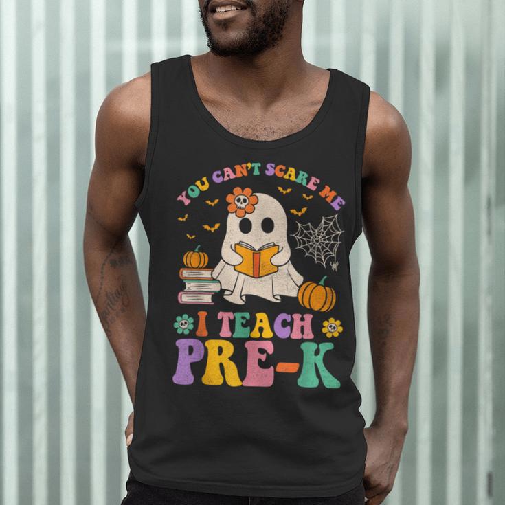 You Can't Scare Me I Teach Pre-k Teacher Halloween Ghost Men Women Kids Men Tank Top, novelty gifts, funny gifts You Can't Scare Me I Teach Pre-k Teacher Halloween Ghost Men Women Kids Men Tank Top, novelty gifts, funny gifts