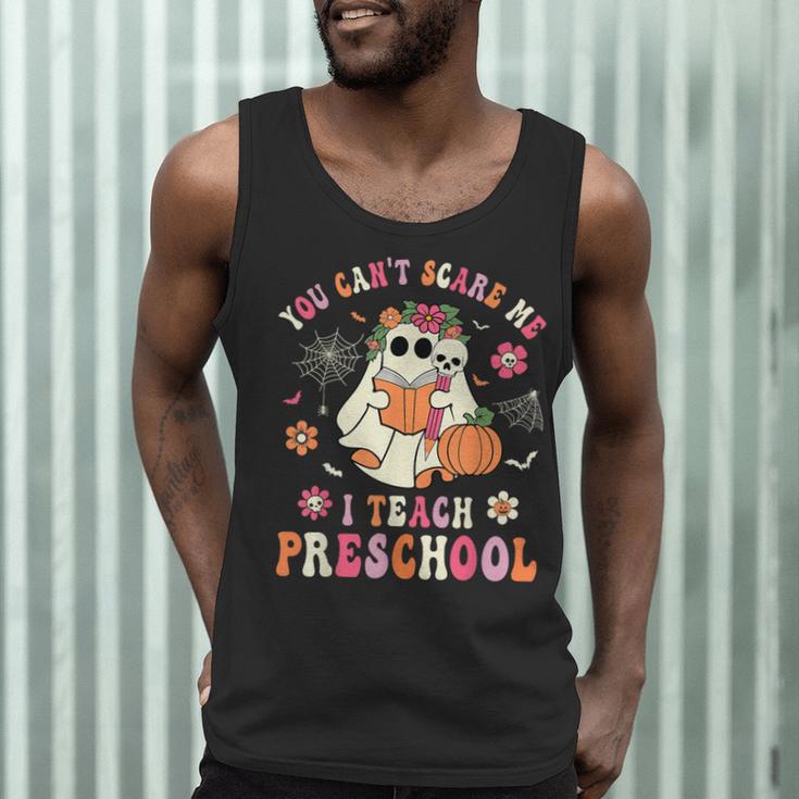 You Can't Scare Me I Teach Preschool Teacher Team Halloween Men Tank Top, novelty gifts, funny gifts You Can't Scare Me I Teach Preschool Teacher Team Halloween Men Tank Top, novelty gifts, funny gifts
