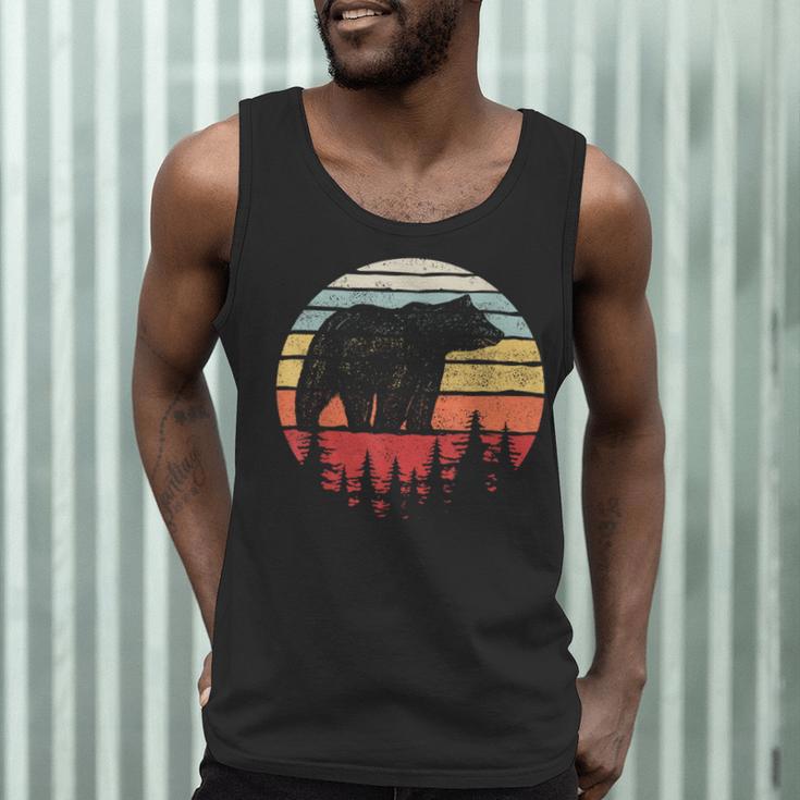Catch Some Rays Vintage Retro Grizzly Bear Men Tank Top, novelty gifts, funny gifts