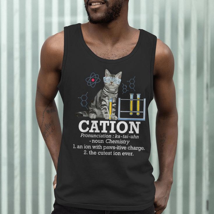 Cation Chemistry Humor Science Teacher Cat Pun Men Tank Top, novelty gifts, funny gifts Cation Chemistry Humor Science Teacher Cat Pun Men Tank Top, novelty gifts, funny gifts