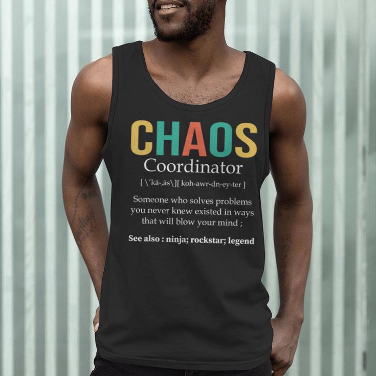 Chaos Coordinator Teacher Coworker Boss Appreciation Men Tank Top, novelty gifts, funny gifts Chaos Coordinator Teacher Coworker Boss Appreciation Men Tank Top, novelty gifts, funny gifts