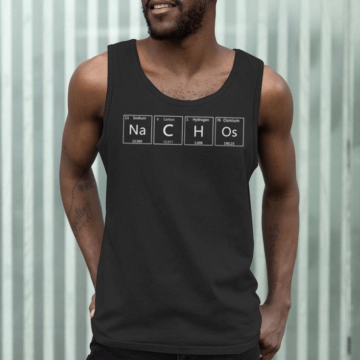 Chemistry Teacher Nachos Periodic Table Adults Short Sleeve Classic Fit Collarless Crew Neck T-Shirt Small Men Tank Top, novelty gifts, funny gifts