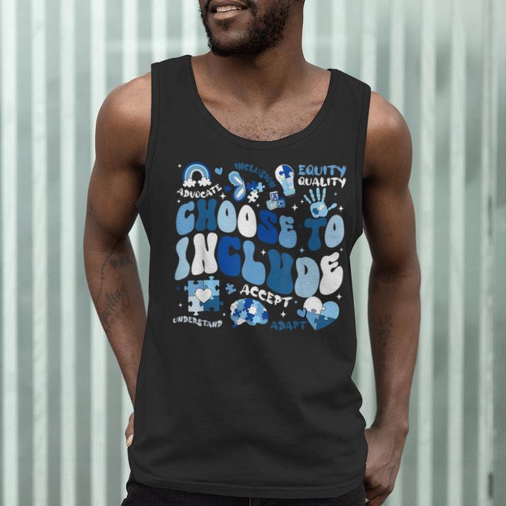 Choose To Include Inclusion Matters Autism Awareness Teacher Men Tank Top, novelty gifts, funny gifts Choose To Include Inclusion Matters Autism Awareness Teacher Men Tank Top, novelty gifts, funny gifts