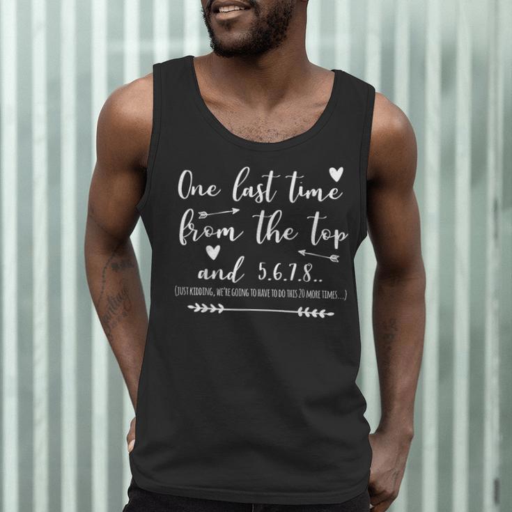 Choreographer Dance Teacher One Last Time From The Top Men Tank Top, novelty gifts, funny gifts