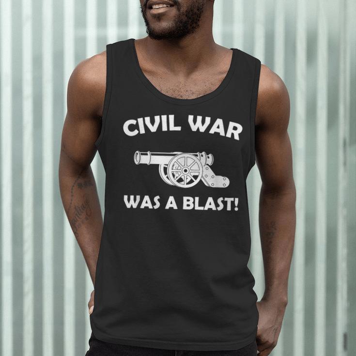 Civil War It Was A Blast History Teacher T-Shirt Men Tank Top, novelty gifts, funny gifts