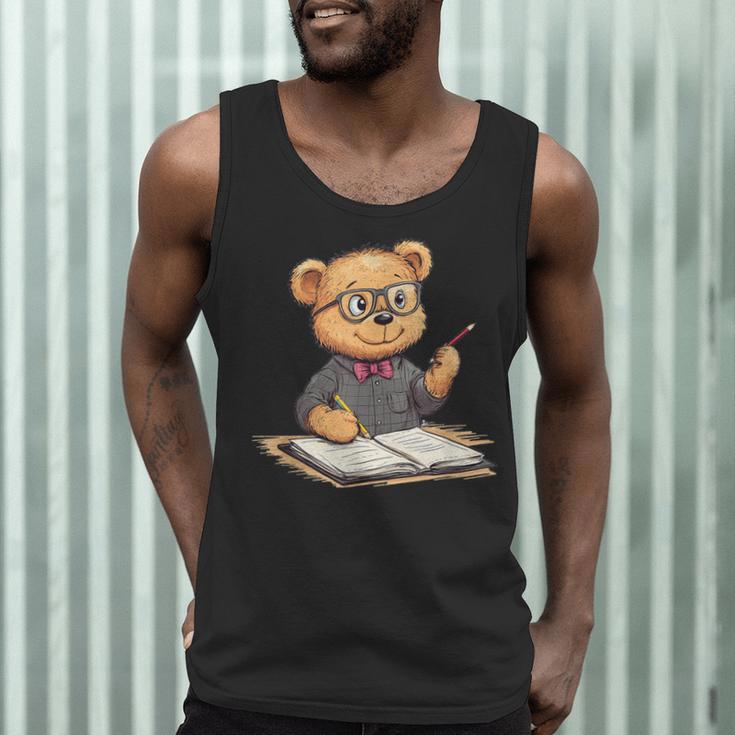 Classroom Fun With Teddy Bear Teacher Men Tank Top, novelty gifts, funny gifts Classroom Fun With Teddy Bear Teacher Men Tank Top, novelty gifts, funny gifts