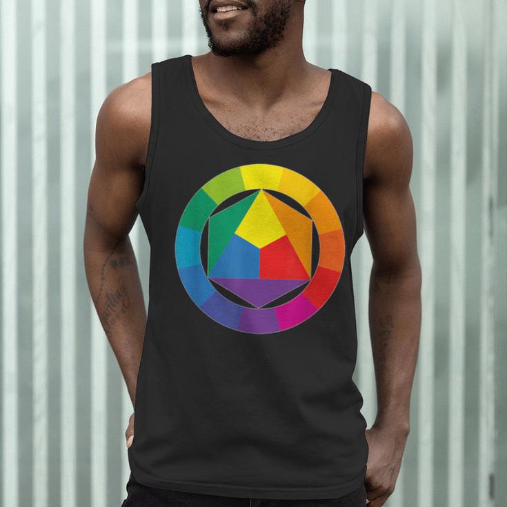 Color Wheel Palette Shirt Artist Painter Art Teacher Tshirt Men Tank Top, novelty gifts, funny gifts Color Wheel Palette Shirt Artist Painter Art Teacher Tshirt Men Tank Top, novelty gifts, funny gifts