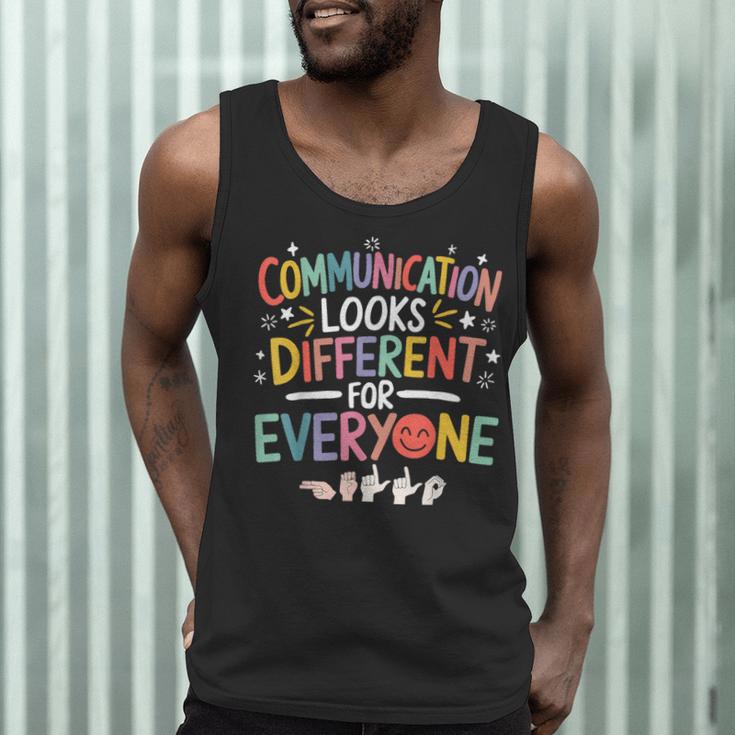 Communication ASL Teacher Deaf People ASL Interpreter Men Tank Top, novelty gifts, funny gifts Communication ASL Teacher Deaf People ASL Interpreter Men Tank Top, novelty gifts, funny gifts